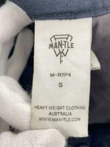 MAN-TLE◆R7 PANTS/ボトム/S/BLK/黒/M-R7P4/バイオウォッシュ加工/ボタン欠品/パンツ_画像4