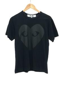 PLAY COMME des GARCONS◆Tシャツ/M/コットン/BLK/総柄/az-t190