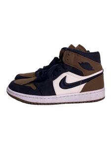 NIKE◆AIR JORDAN 1 MID SE_エアジョーダン 1 ミッド SE/27cm/BLK●