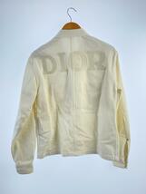 Christian Dior◆20AW/Alphabet Logo/Shirt Jacket/44/コットン/WHT/013D488C240X_画像2