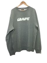 A BATHING APE◆スウェット/-/コットン/GRY/001GDK201003H_画像1