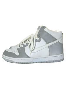 NIKE◆DUNK HIGH/ダンクハイ/グレー/305287-001/26.5cm/GRY/2002年/リフレクター