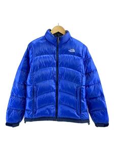 THE NORTH FACE◆ダウンジャケット/L/ナイロン/BLU/無地/NDW18102