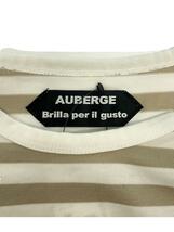 AUBERGE◆長袖Tシャツ/38/コットン/BEG/ボーダー_画像3