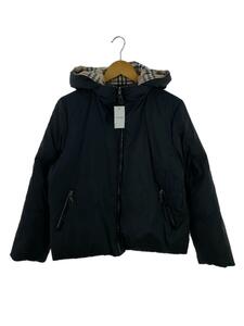 BURBERRY BLUE LABEL◆ダウンジャケット/38/ポリエステル/BLK/FCF17-530