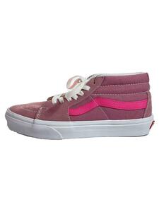 VANS◆ハイカットスニーカー/24.5cm/PNK/SK8