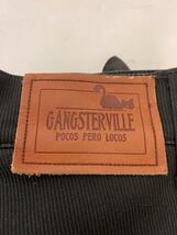 GANGSTERVILLE◆ボトム/M/コットン/BLK/無地/GSV-13-AW-40_画像7