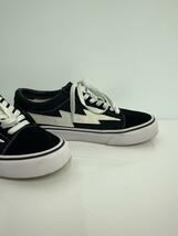 REVENGE X STORM◆ローカットスニーカー/US7/ブラック/キャンバス/リベンジストーム_画像9