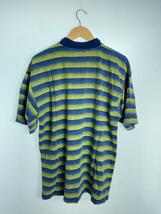 BUGLE BOY◆90S-/MADE IN USA/Tシャツ/L/コットン/BLU/ボーダー_画像2