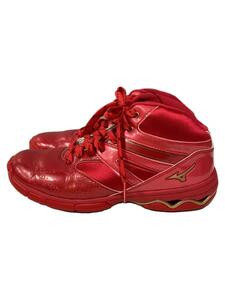 MIZUNO◆ローカットスニーカー/23cm/RED/k1gf187462