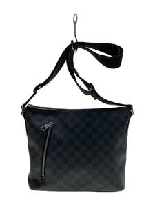 LOUIS VUITTON◆1)ミックPM_ダミエ・グラフィット_BLK/PVC/BLK