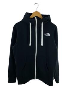 THE NORTH FACE◆リアビューフルジップフーディー/ジップパーカー/M/コットン/BLK/NT12340