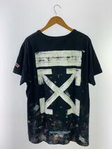 OFF-WHITE◆Tシャツ/L/コットン/BLK/OMAA002F17620017_画像2