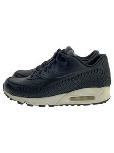 NIKE◆AIR MAX 90 WOVEN/エアマックスウーブン/ブラック/833129-001/26cm/BLK/レザー