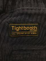 TIGHTBOOTH PRODUCTION◆太畝コーデュロイパンツ/L/コットン/BLK_画像4