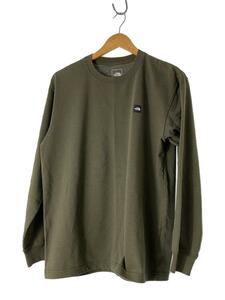 THE NORTH FACE◆長袖Tシャツ/L/ポリエステル/GRN/無地/nt32254