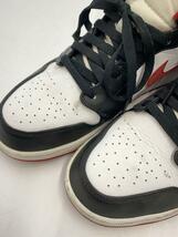 NIKE◆AIR JORDAN 1 MID_エアジョーダン 1 ミッド/28cm/WHT_画像9