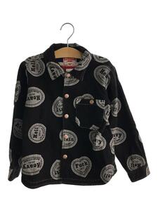 HYSTERIC GLAMOUR◆ジャケット/120cm/コットン/BLK