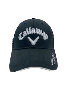 Callaway◆キャップ/FREE/コットン/BLK/メンズ/241-1991507