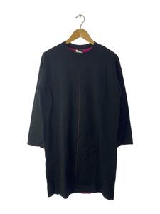 PS Paul Smith◆長袖ワンピース/XL/ウール/BLK/無地