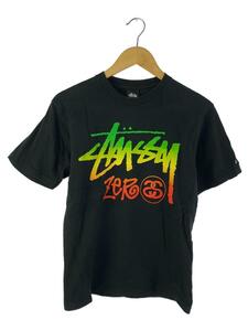 STUSSY◆Tシャツ/S/コットン/BLK