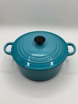 LE CREUSET◆鍋/サイズ:22cm_画像1