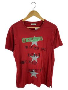 VALENTINO◆Tシャツ/XS/コットン/RED/0000025829 01