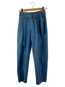UNITED ARROWS green label relaxing* car n blur - satin pants /36/ cotton / blue /3614-199-1968