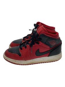 NIKE◆AIR JORDAN 1 MID_エア ジョーダン 1 MID/22.5cm/RED