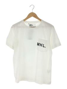 MHL.◆Tシャツ/M/コットン/WHT/596-3166512