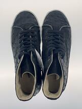 maccheronian◆ハイカットスニーカー/40/BLK/レザー_画像3