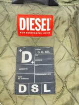 DIESEL◆フライトジャケット/50/ナイロン/KHK/A10500_画像3