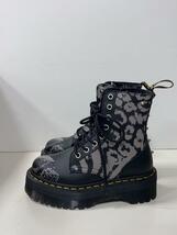 Dr.Martens◆ブーツ/UK3/BLK/PVC/27669001_画像1