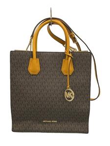 MICHAEL KORS◆ショルダーバッグ/レザー/マルチカラー/モノグラム/35F1GM9T8B