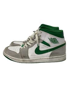 NIKE◆AIR JORDAN 1 MID SE_エアジョーダン 1 ミッド SE/26.5cm/WHT