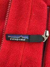 patagonia◆フリースジャケット/L/ポリエステル/RED/無地/25410_画像7