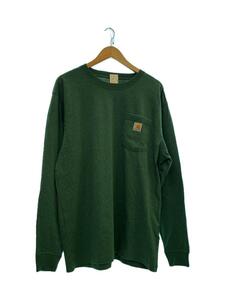 Carhartt◆長袖Tシャツ/L/コットン/GRN