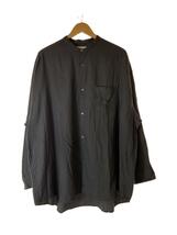 Graphpaper◆23AW/Cotton Cashmere L/S Oversized Band Collar Shirt_画像1