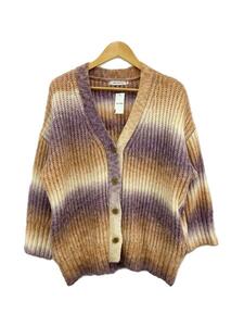 MOUSSY◆GRADATION KNIT/カーディガン(厚手)/FREE/ORN/010FAH70-5730