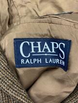 CHAPS RALPH LAUREN◆テーラードジャケット/44/ウール/BRW/チェック_画像3