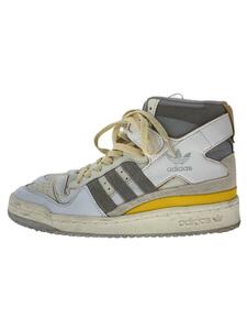 adidas◆FORUM 84 HIGH/フォーラム 84 ハイ/26cm/ホワイト/レザー/GY5727