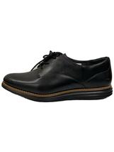 COLE HAAN◆シューズ/US7.5/BLK/レザー/W15291_画像1