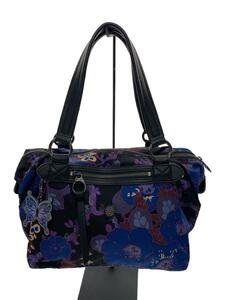 Kipling◆ハンドバッグ/-/NVY/×ANNASUI