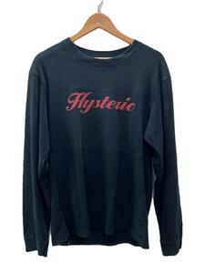 HYSTERIC GLAMOUR◆90～00s/OLD/ガール/長袖Tシャツ/M/コットン/BLK/プリント