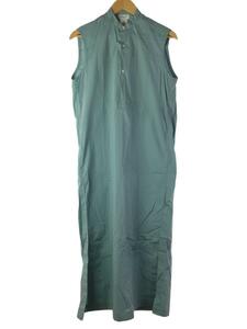 6(ROKU) BEAUTY & YOUTH UNITED ARROWS◆NO SLEEVE DRESS GREEN/FREE/コットン/BLU/8626-343-0169