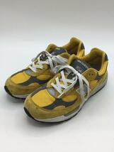 NEW BALANCE◆ローカットスニーカー/27.5cm/YLW/スウェード/m992bb_画像2