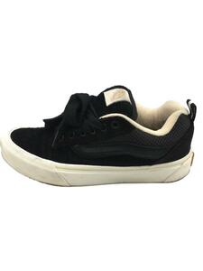 VANS◆Knu Skool/ローカットスニーカー/23.5cm/BLK/スウェード