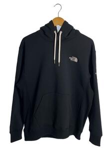 THE NORTH FACE◆SQUARE LOGO HOODIE_スクエアロゴフーディ/L/ポリエステル/BLK●