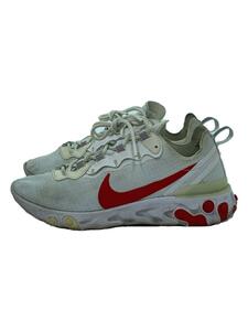 NIKE◆BQ6167-102/REACT ELEMENT 55 SE SU19/シューズ/26cm/ホワイト