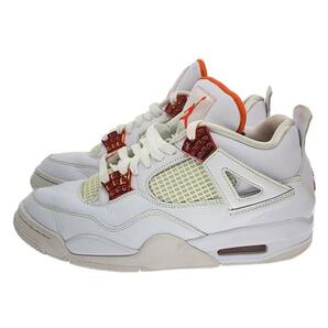 NIKE◆AIR JORDAN 4 RETRO/26.5cm/ホワイト/CT8527-118の画像1